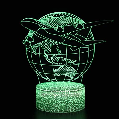 SZG נסיעות ברחבי העולם מנורת שולחן נוגע LED לילה אור לחדר בבית קשת סוס Lampen קישוט יצירתי מנורות שולחן עבור מתנה