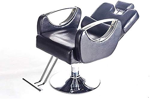 סלון הכסא היופי שכיבה ספרות מקצועית כיסאות מודרניים עור הכסא המסתובב ספר כיסאות (צבע : שחור)