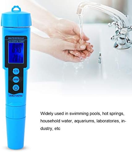 מים בודק PH-689 3-in-1 מד PH דיגיטלי PH ORP זמני איכות המים מנתח עם תצוגת LCD עבור בריכות מים ביתיים